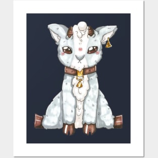 Emotional Support Goat (Pocket Design) Posters and Art